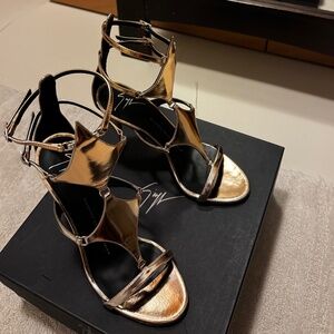 Giuseppe Zanotti Rose Gold sandals